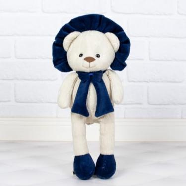 Imagem de LEÃO TRICOT PELUCIA LUXO AMIGURUMI 30 CM - PARA PRESENTES (MARINHO)