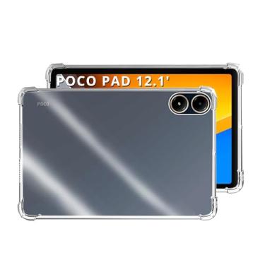 Imagem de Capa Capinha Case Anti impacto Para Poco Pad (Tela 12.1') Silicone com Borda Ant-impacto - C7 Company