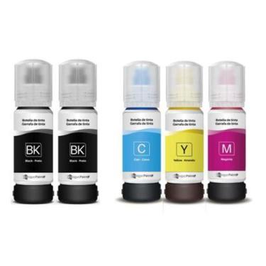 Imagem de Kit 5 Tintas 544 Para L3110 L3150 L1110 L51920 65ml - L3110 A3L INFORM