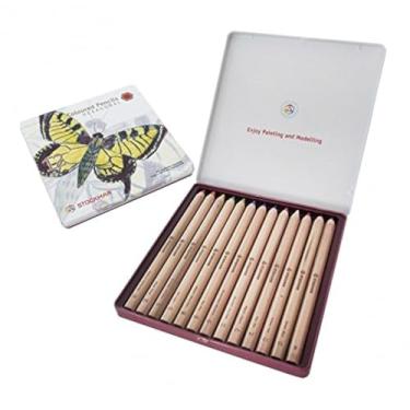 Imagem de Stockmar Lápis de cor hexagonais 12 cores + 1 lápis grafite