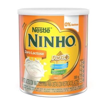 Imagem de Composto Lácteo Ninho Forti+ Zero Lactose 380g, Original