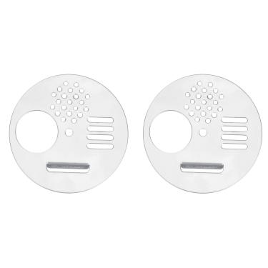 Imagem de 10 Peças Suprimentos de Apicultura, Porta de Caixa de Abelha, Equipamento de Ventilação de Colmeia de Porta de Disco de Aço Inoxidável Disco de Abelha Redondo Equipamento de