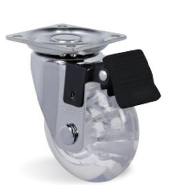 Imagem de Rodízio GLAP 210 Gel com Freio Shcioppa 1.01.210.002.0066 - Schioppa 