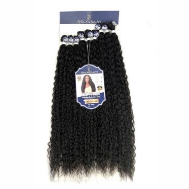 Imagem de Tela Karen Bio Fibra Cabelo Cacheado Longo 80Cm 300G African - Rass Ha