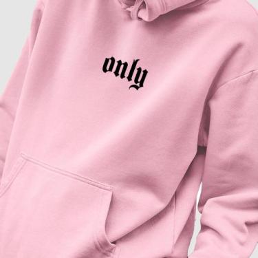 Imagem de Blusa Moletom Genuine Grit Masculino Estampado Algodão 30.1 Only, Rosa