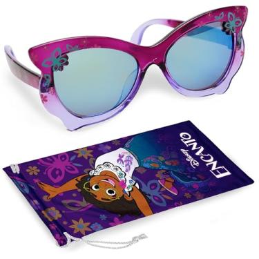 Imagem de Sun-Staches Encanto Disney Sunglasses for Kids Stylish, Comfortable & Durable UV-Protective Mirabel Glasses With Soft Carrying Case - Official Mirabel Accessories for Girls