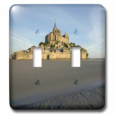 Imagem de 3dRose Interruptor duplo lsp_81468_2 Mont St Michel, Manche, Normandia, França Eu09 Dbn0741 David Barnes