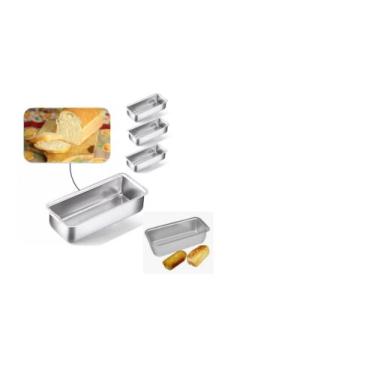 Imagem de Jogo De 5 Formas Assadeira Tabuleiro De Pão Gelo Bolo Cuca Bolo Inglês