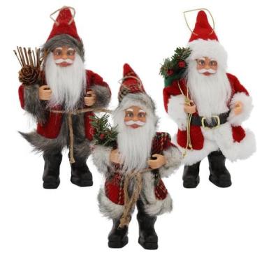 Imagem de PAPAI NOEL DECOR MIX 20CM un - Magizi