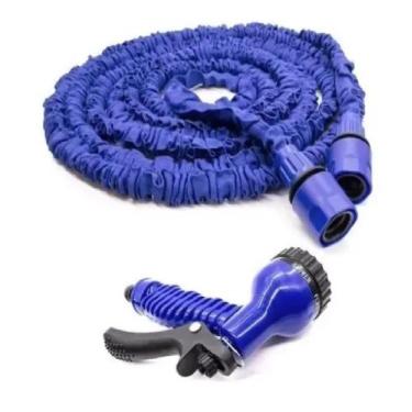 Imagem de Mangueira Expansível Flexível Retratil Carro Jardim Compacta 15m - Pri