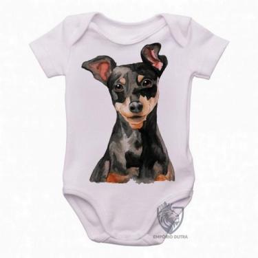 Imagem de body nenê criança roupa bebê Pinscher orelhas - Empório Dutra, GG  (9-