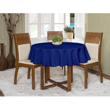 Imagem de Toalha De Mesa Oxford Redonda 1,45m Várias Cores Buffet - Actual Decor