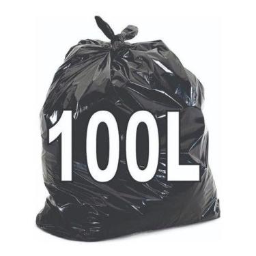 Imagem de Kit 6 Pacote Saco De Lixo 100 Litros C/100 Un Be - HIGIPACK
