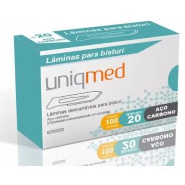 Imagem de Laminas para bisturi n20 - UNIQMED