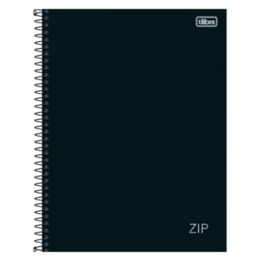 Imagem de Caderno cd universitario zip preto 16m 256f tilibra