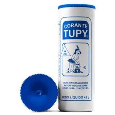Imagem de 02 Corante Para Tingir Tecidos Roupa Artesanato 45g Tupy, Indigo