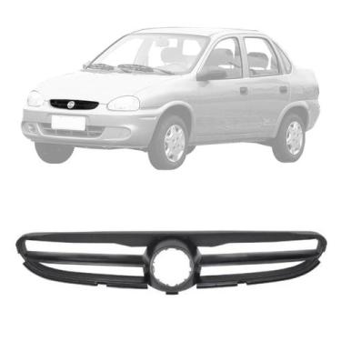 Imagem de Grade Dianteira GM CORSA CLASSIC LIFE SPIRIT 03 A 08 Preto - Top Mix