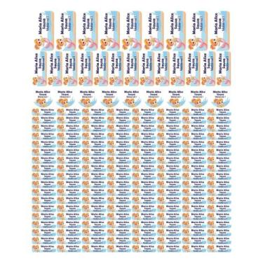 Imagem de 175 Etiquetas Escolares Personalizado Vinil Sereia - Tectoner, SEREIA 