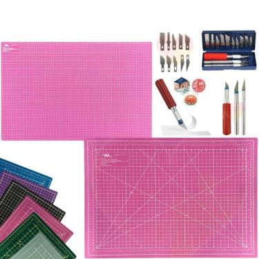 Imagem de Base de Corte Dupla Face Multiuso Cortar Papel Tecido Artesanato Patch