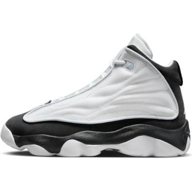 Imagem de NIKE Tênis infantil Jordan Pro Strong DC7911-105, Branco/Off Noir-Blue Tint, 20 BR