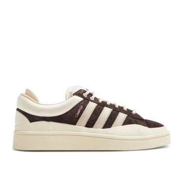 Imagem de Adidas Tênis unissex Campus 00s, Marrom escuro/giz/rosa, 44