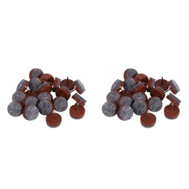 Imagem de 40 Peças de Pregos Em Deslizadores de Móveis, Almofada de Feltro para Móveis, Unhas Resistentes na Cadeira, Almofada Deslizante, Piso, Móveis, Mesa, Cadeira, Protetor de Perna para