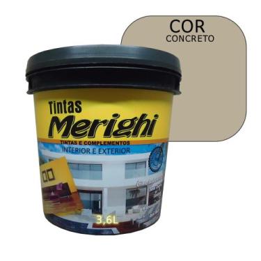 Imagem de Tinta de Parede Látex Standard 3,6Litros Cor Concreto - Merighi