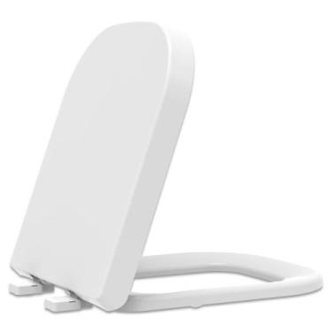 Imagem de Assento Quadra Termofixo Soft Close QUADETF17SC Branco Tupan