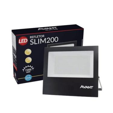 Imagem de Refletor Led Slim 200w IP65 3000k Bivolt - Avant