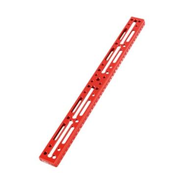 Imagem de AsrMyjcx Placa de montagem de montagem de cauda do telescópio Placa de fixação de instalação Easy Instalação Premium Robusta Substitua Alumínio Profissional, 440mm Vermelho