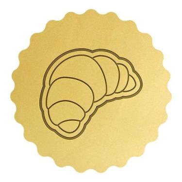 Imagem de Cortador Biscoito Salgado Croisant Tortinho - DOCE IMPRESSO,  8cm