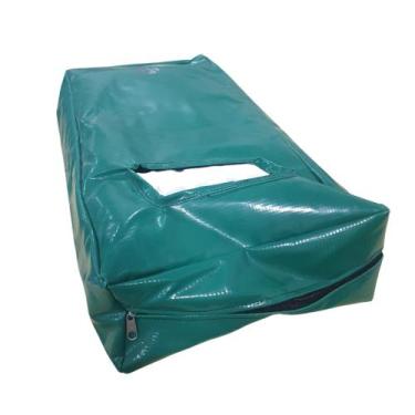 Imagem de Porta Sacolas Supermercados Lojas Feiras De Lona 35 X 25 - Vinilforte,