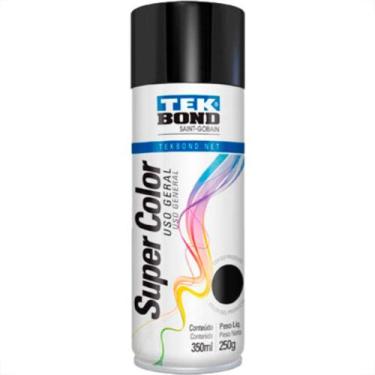 Imagem de Spray Tek Uso Geral Pr.Brilh 350Ml - TEK BOND TINTAS