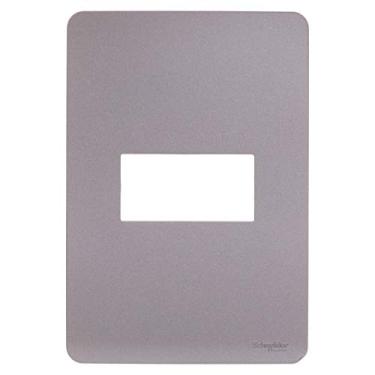 Imagem de Placa 4X2 1 Posto Axis Grey (Cinza) Orion S730101224, Schneider Electric