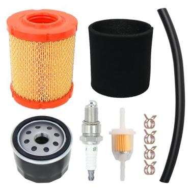 Imagem de REMEDART Kit de filtro de ar 937-05066 substitui 737-05066 serve para MTD 547cc 4X90HUA 8X90KUB 9X90HU AX90HUC para Cub Cadet XT1-LT42 LT46 para Craftsman T1300 T1500 com 951-951-126900 Vela de
