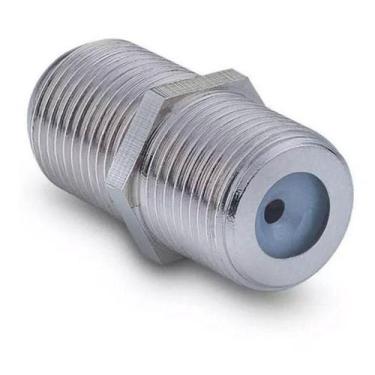 Imagem de 20 Pçs Emenda F Femea Femea Coaxial Rg59 Rg6 Cabo Conector - TOZZ