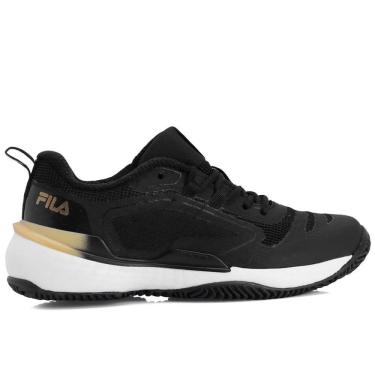 Imagem de Tênis Fila Winner - Clay - Saibro - Preto e Dourado