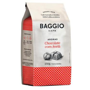 Imagem de Café baggio torrado e moído chocolate com avela 250g - BAGGIO CAFÉ