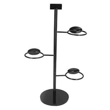 Imagem de Expositor de Bebidas para Copos de Akozon Com 3 Furos - Perfeito para café, chá e Smoothies - Durável, Portátil, Ideal para Cafés, Restaurantes e Eventos