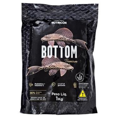 Imagem de Alimento para Peixes Ração Bottom 1,0Kg Bag - Nutricon