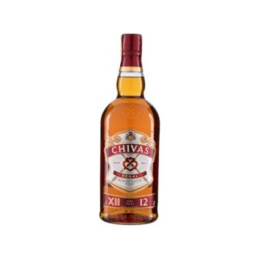 Imagem de Whisky Blended  Escocês Chivas Regal 12 anos 1L, 1L