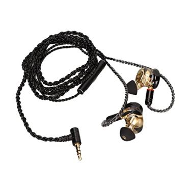 Imagem de Fones de Ouvido Com Fio Com Aph It, Cabo X Removível, Agudos Nítidos e Graves Potentes - Ideais para Amantes de Música e Profissionais (Linha Preta)