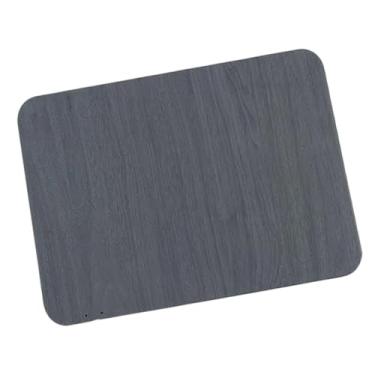 Imagem de BaotyJie Charging Mouse Pad Protecção portátil de curto -circuito sobre proteção de tensão Versátil Compact for Desk eSports Pros, Madeira Preta