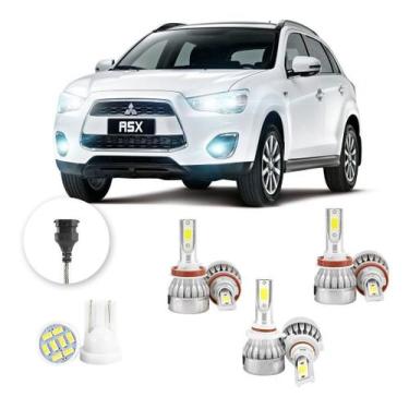 Imagem de Lampadas Led Mitsubishi Asx 2014 A 2020 H11 Hb3 H11 20000lm - V10, Bra