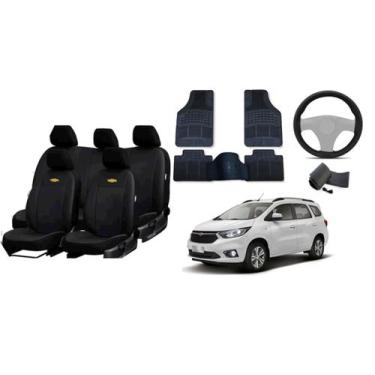 Imagem de Jogo de Capa de Couro Spin 2012-2021 + Capa de Volante e Tapetes - aer