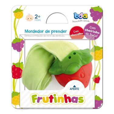 Imagem de Mordedor de Prender para Bebês Frutinhas - Bda