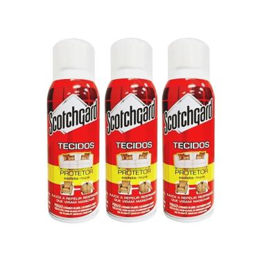 Imagem de Kit Scotchgard Protetor De Tecidos 353ml 3M 3 Unidades