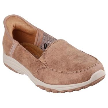 Imagem de Skechers Mocassim feminino Reggae Fest 2.0 Classically Hands Free Slip-ins, Castanho, 35
