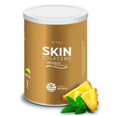 Imagem de Vital Skin Colágeno Abacaxi Com Hortelã Verisol Vitaminas - Vital Âtma