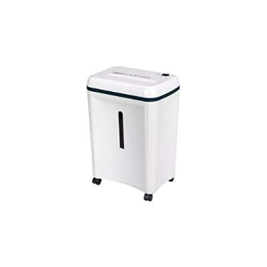 Imagem de Triturador com rodas - Triturador de papel cruzado para uso em escritório doméstico, grande com janela transparente